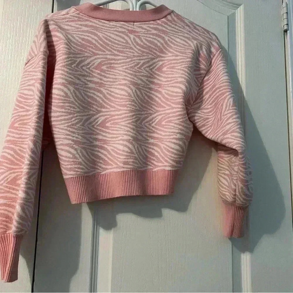 White and pink cardigan button up  from BCBG In size Xxs - Picture 3 of 3